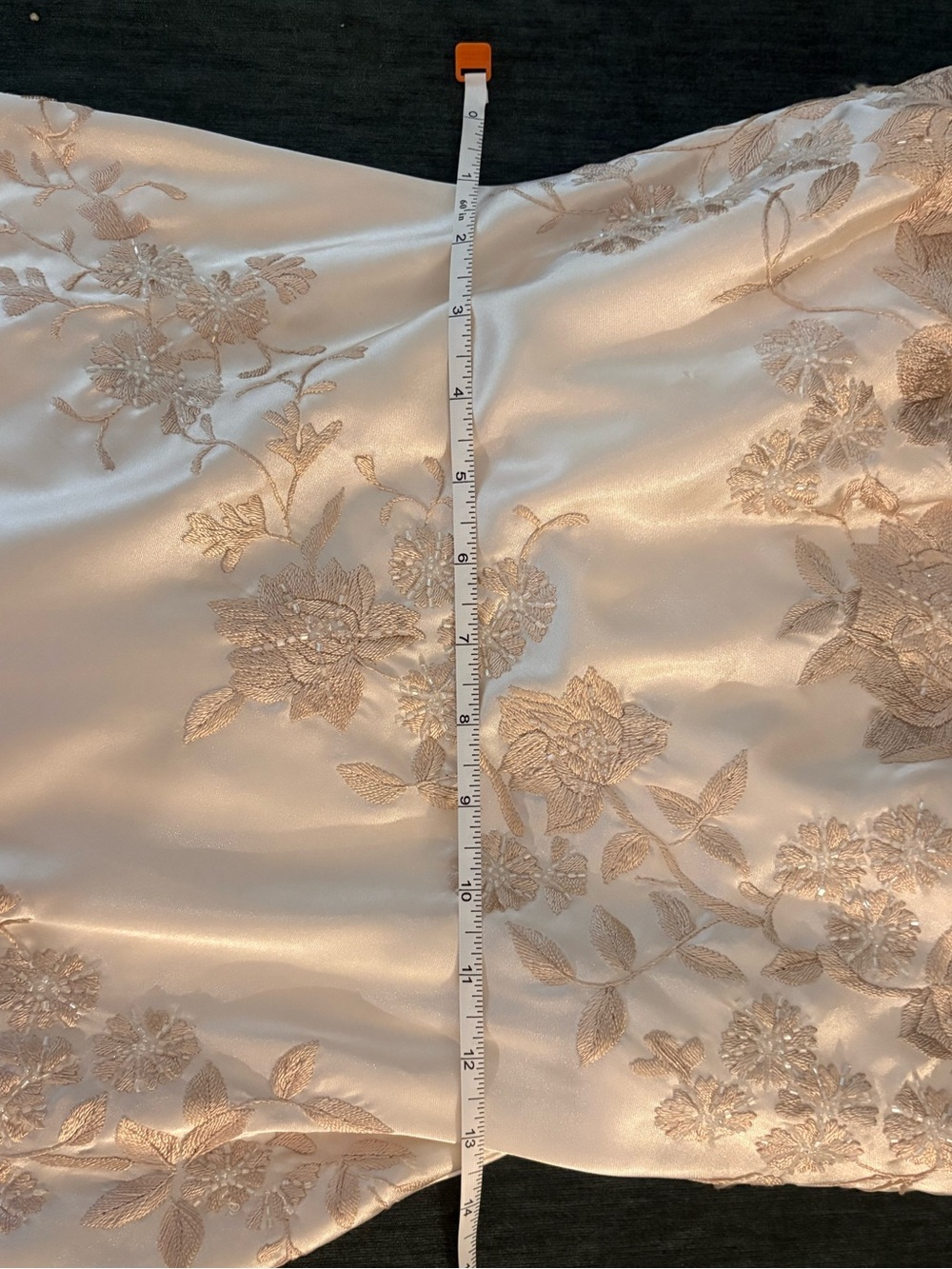 Rare vintage Sue Wong Nocturne beaded strapless champagne gown - Picture 13 of 15